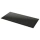 LOCKEBO Custom countertop, black marble effect/glass composite, 1 m²x2.0 cm