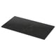 LOCKEBO Custom countertop, black marble effect/glass composite, 1 m²x4.0 cm