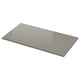 LOCKEBO Custom countertop, gray stone effect/glass composite, 1 m²x4.0 cm