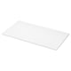 LOCKEBO Custom countertop, white/glass composite, 1 m²x4.0 cm