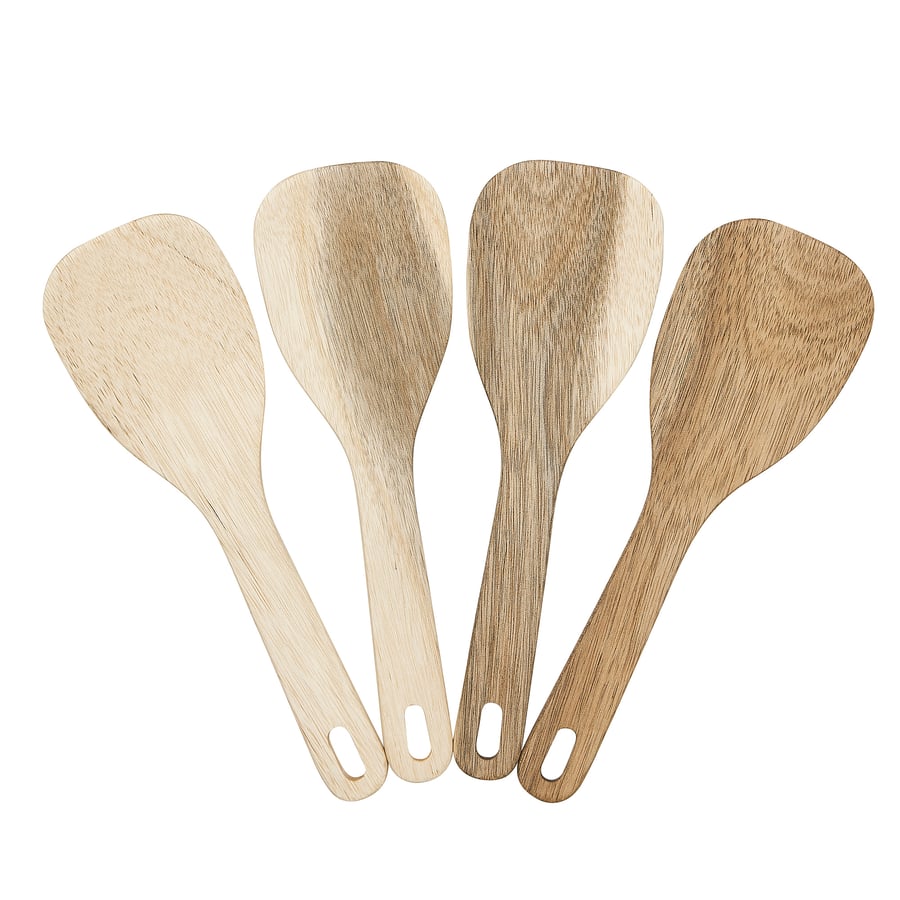 MAJFISK rice ladle, acacia - IKEA