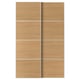 MEHAMN Pair of sliding doors