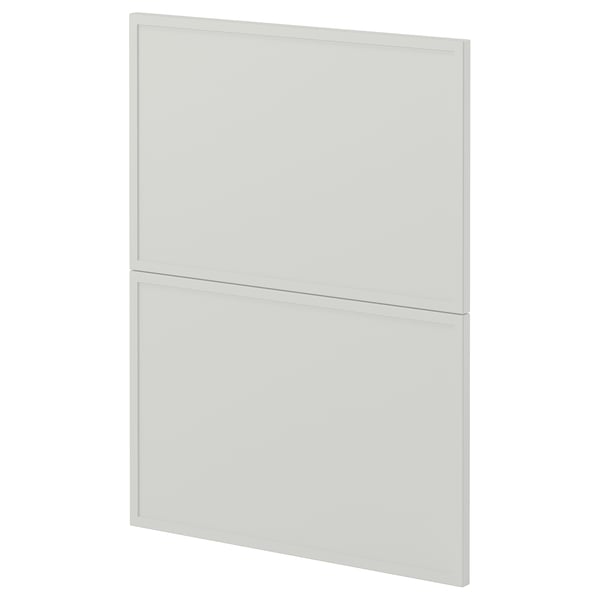 METOD 2 fronts for dishwasher, Aspudden light gray, 60 cm