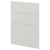 METOD 3 fronts for dishwasher, Aspudden light gray, 60 cm (24