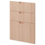 METOD 3 fronts for dishwasher, Fröjered light bamboo, 60 cm