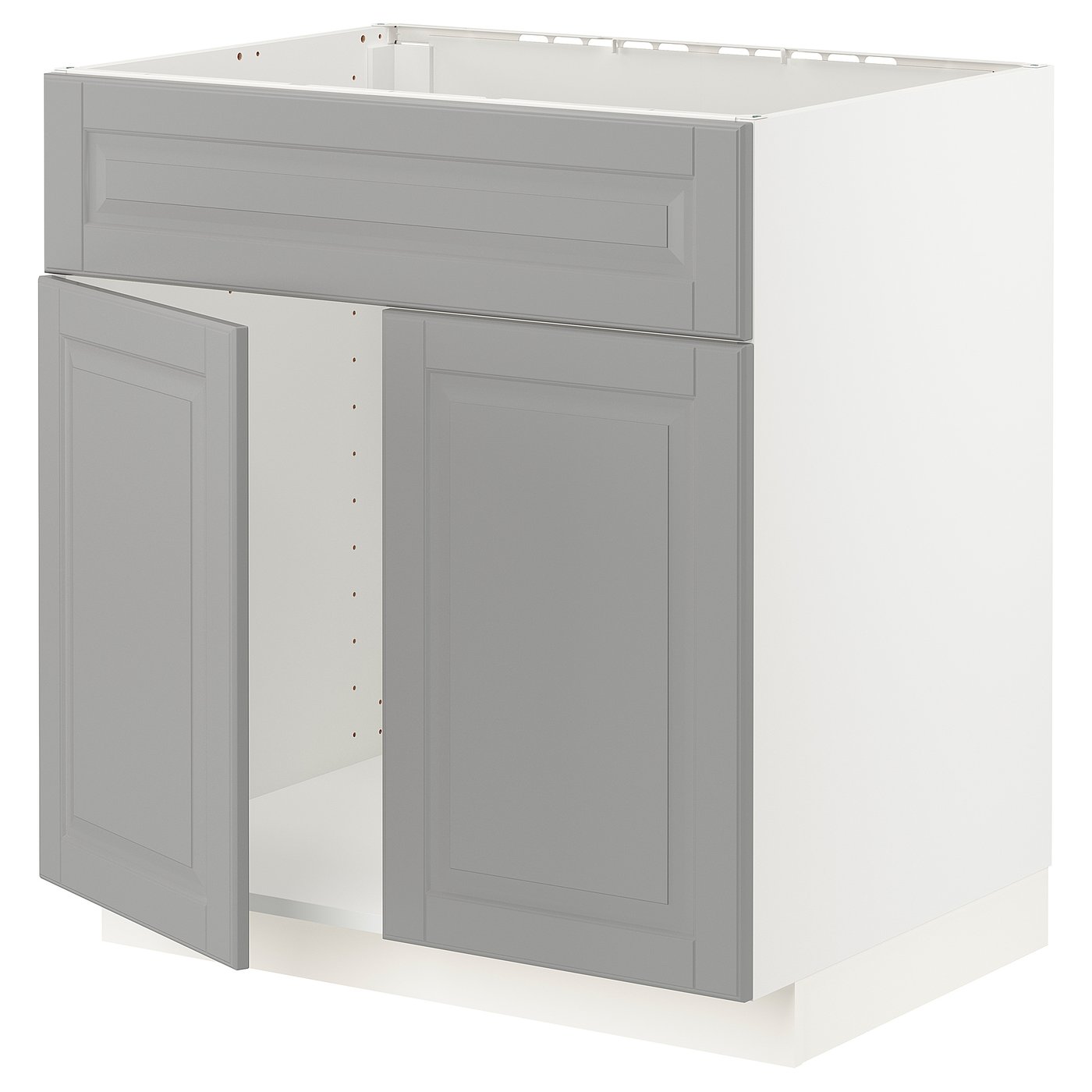 METOD base cabinet f sink w 2 doors/front - IKEA