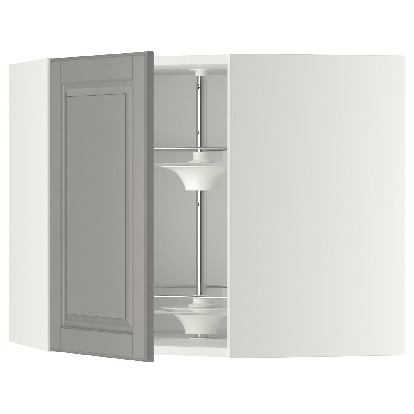METOD corner wall cabinet with carousel - IKEA