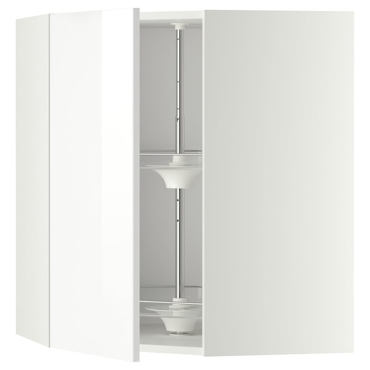 METOD corner wall cabinet with carousel - IKEA