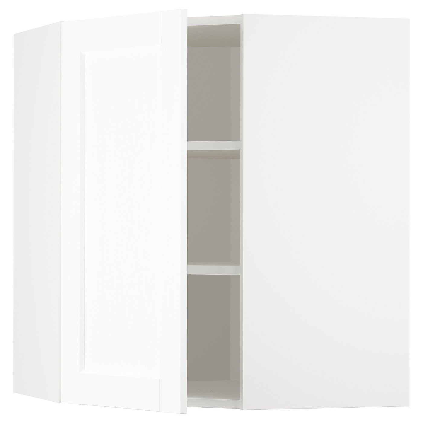 METOD corner wall with shelves IKEA