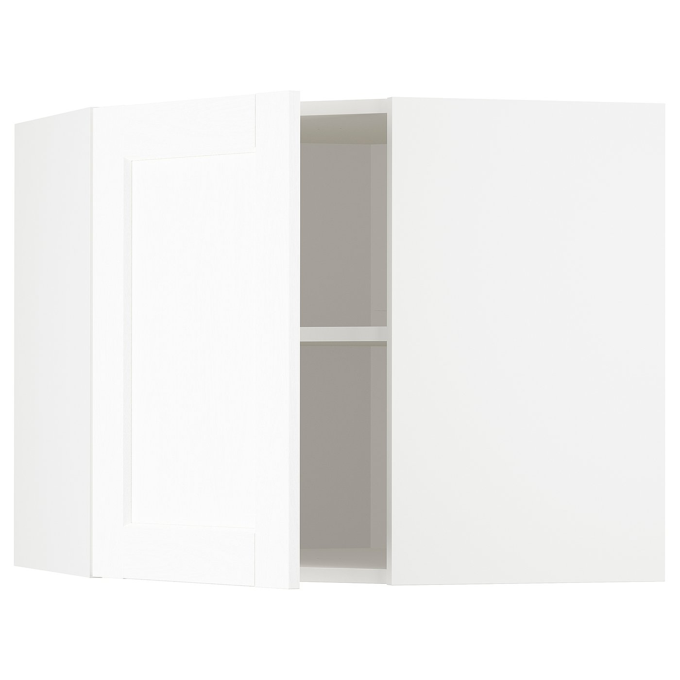 METOD corner wall cabinet with shelves - IKEA