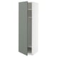 METOD High cabinet w shelves/wire basket