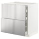 METOD / MAXIMERA Base cab f cktp/2 fronts/3 drawers