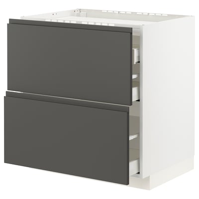 METOD / MAXIMERA Base cab f cktp/2 fronts/3 drawers