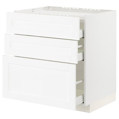METOD / MAXIMERA Base cab f cktp/3 fronts/3 drawers