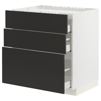 METOD / MAXIMERA Base cab f cktp/3 fronts/3 drawers