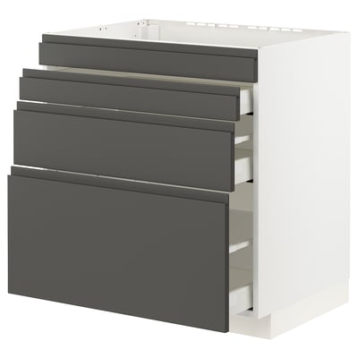 METOD / MAXIMERA Base cab f cktp/4 fronts/3 drawers