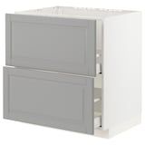 METOD / MAXIMERA Base cab f sink+2 fronts/2 drawers