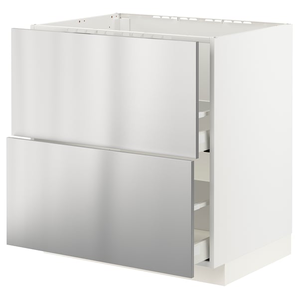 METOD / MAXIMERA Base cab f sink+2 fronts/2 drawers
