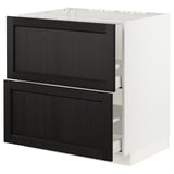METOD / MAXIMERA Base cab f sink+2 fronts/2 drawers