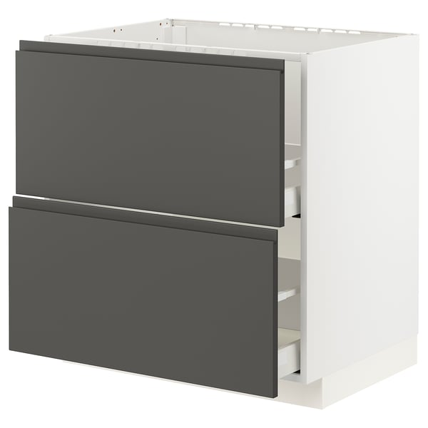 METOD / MAXIMERA Base cab f sink+2 fronts/2 drawers