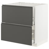 METOD / MAXIMERA Base cab f sink+2 fronts/2 drawers