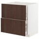 METOD / MAXIMERA Base cab f sink+2 fronts/2 drawers