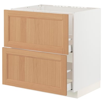 METOD / MAXIMERA Base cab f sink+2 fronts/2 drawers