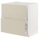 METOD / MAXIMERA Base cab f sink+2 fronts/2 drawers