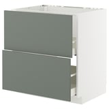 METOD / MAXIMERA Base cab f sink+2 fronts/2 drawers