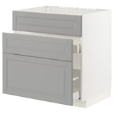 METOD / MAXIMERA Base cab f sink+3 fronts/2 drawers