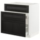 METOD / MAXIMERA Base cab f sink+3 fronts/2 drawers