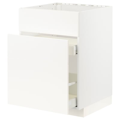 METOD / MAXIMERA Base cab f sink+3 fronts/2 drawers