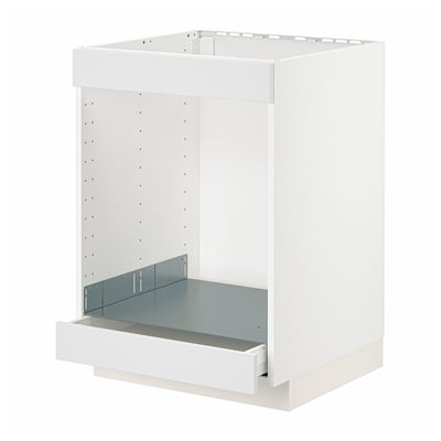 METOD / MAXIMERA Base cab for cktp+oven w drawer