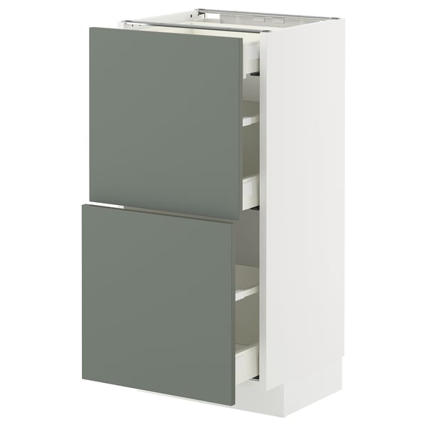 METOD / MAXIMERA Base cab with 2 fronts/3 drawers