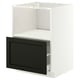 METOD / MAXIMERA Base cabinet f built-in appliances