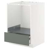 METOD / MAXIMERA Base cabinet for oven with drawer