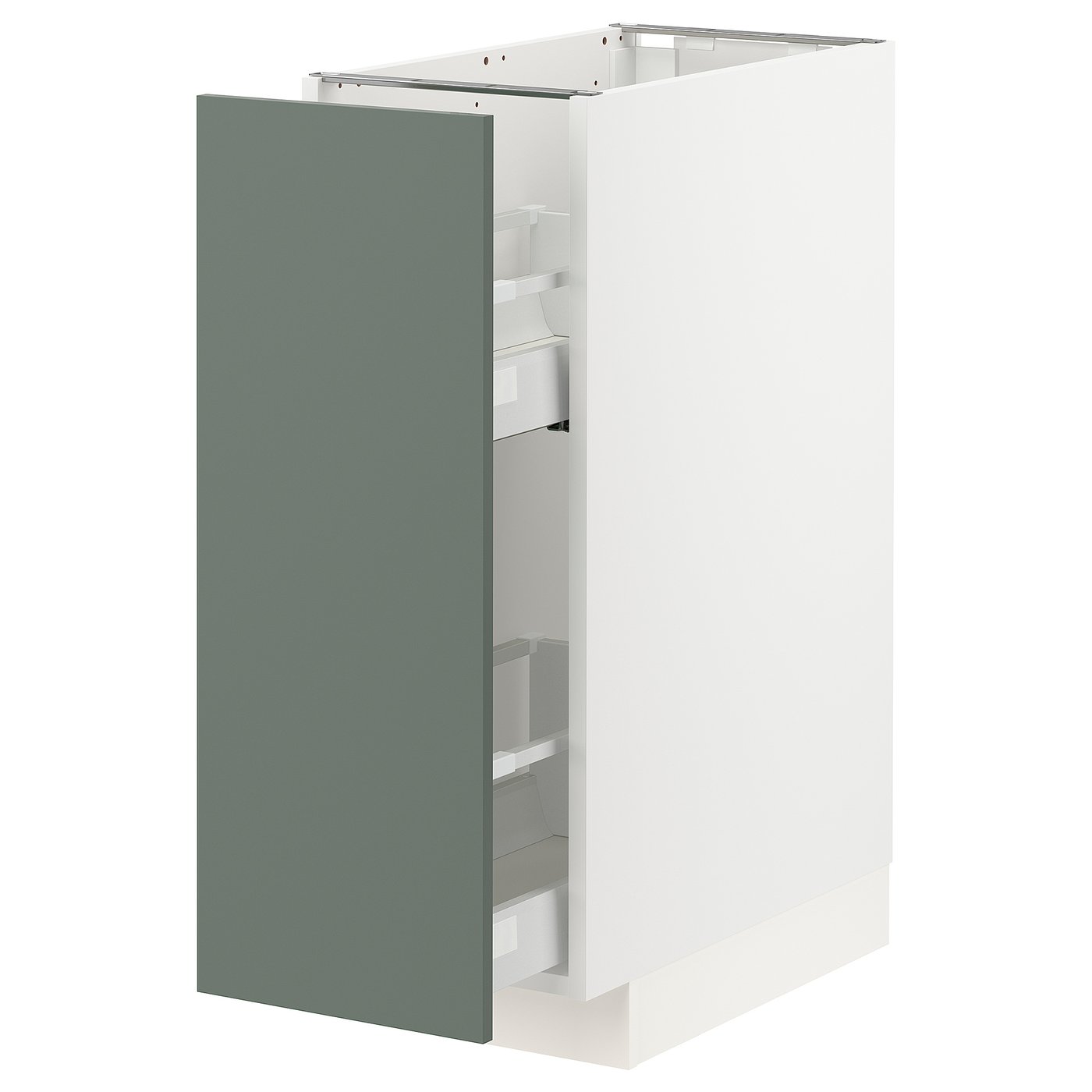METOD / MAXIMERA base w/pullout organizers IKEA