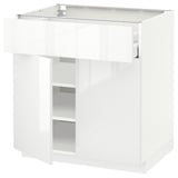 METOD / MAXIMERA Base cabinet with drawer/2 doors
