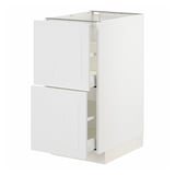 METOD / MAXIMERA Base cb 2 fronts/2 high drawers
