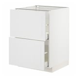 METOD / MAXIMERA Base cb 2 fronts/2 high drawers