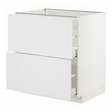 METOD / MAXIMERA Base cb 2 fronts/2 high drawers