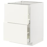 METOD / MAXIMERA Base cb 2 fronts/2 high drawers