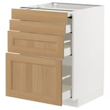 METOD / MAXIMERA Bc w pull-out work surface/3drw