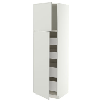 METOD / MAXIMERA Hi cab w 2 doors/4 drawers