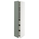 METOD / MAXIMERA High cabinet with drawers