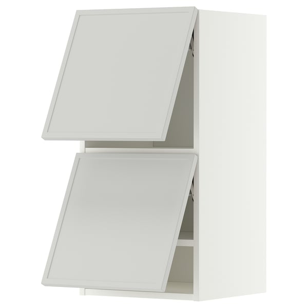 METOD Wall cabinet horizontal w 2 doors