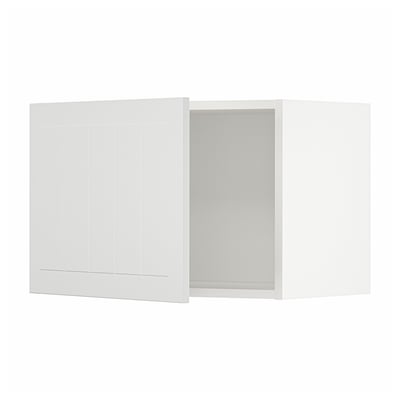 METOD Wall cabinet, white/Stensund white, 60x37x40 cm
