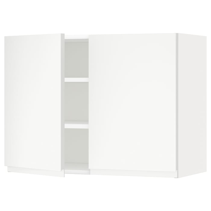METOD wall with shelves/2 doors IKEA
