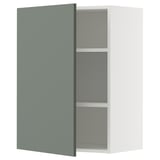 METOD Wall cabinet with shelves