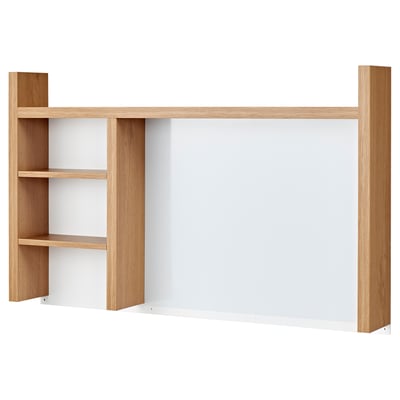 MICKE Add-on unit-high, oak effect, 105x65 cm